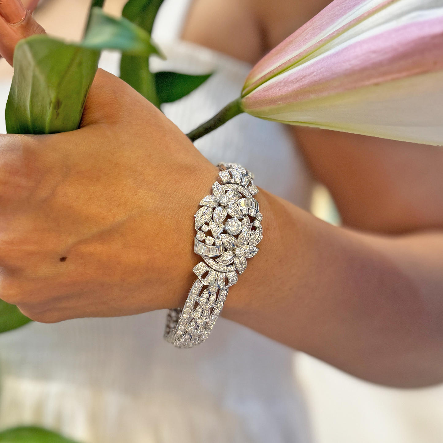 Natural Diamond Bracelet