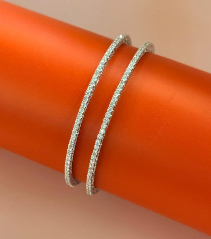 Natural Diamond Bangle
