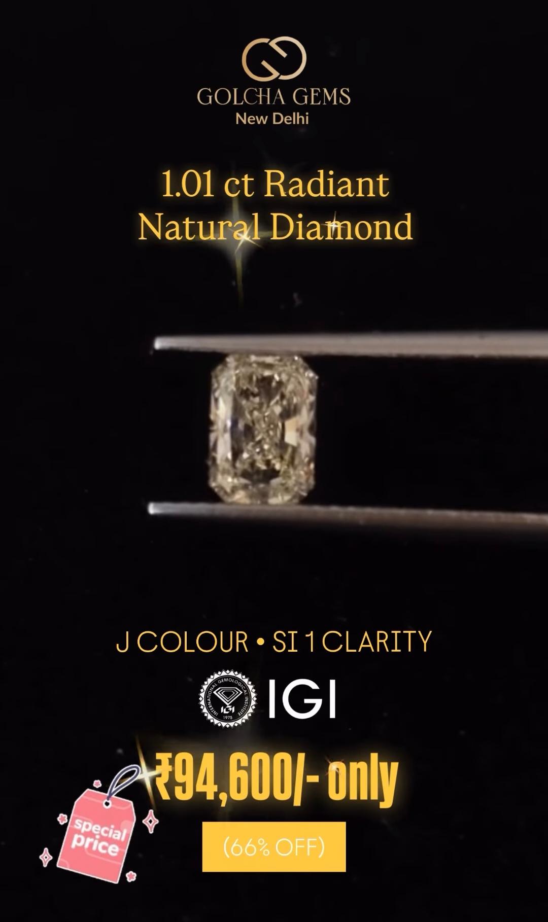 Lustre Royale Radiant Solitaire
