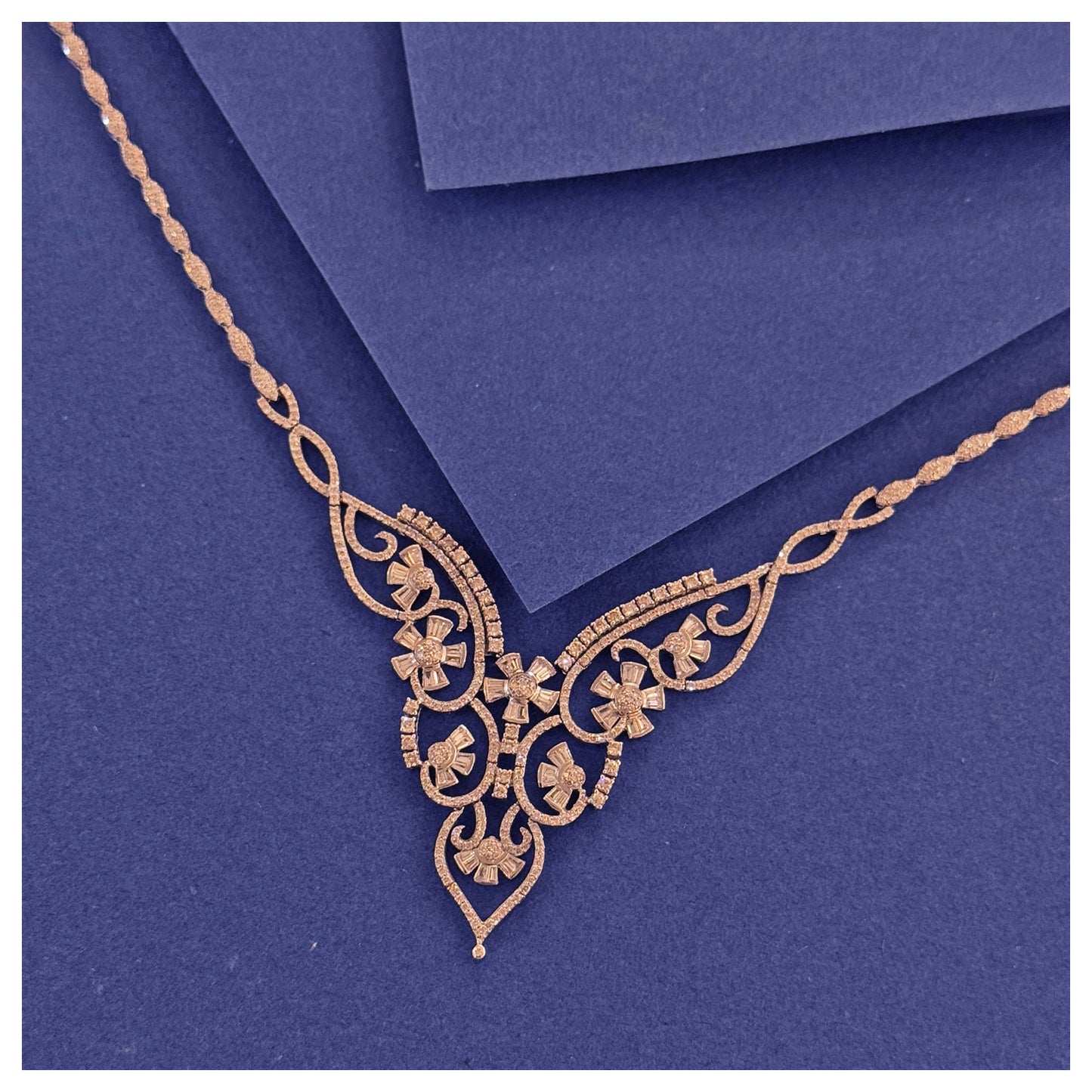 Natural Diamond Necklace