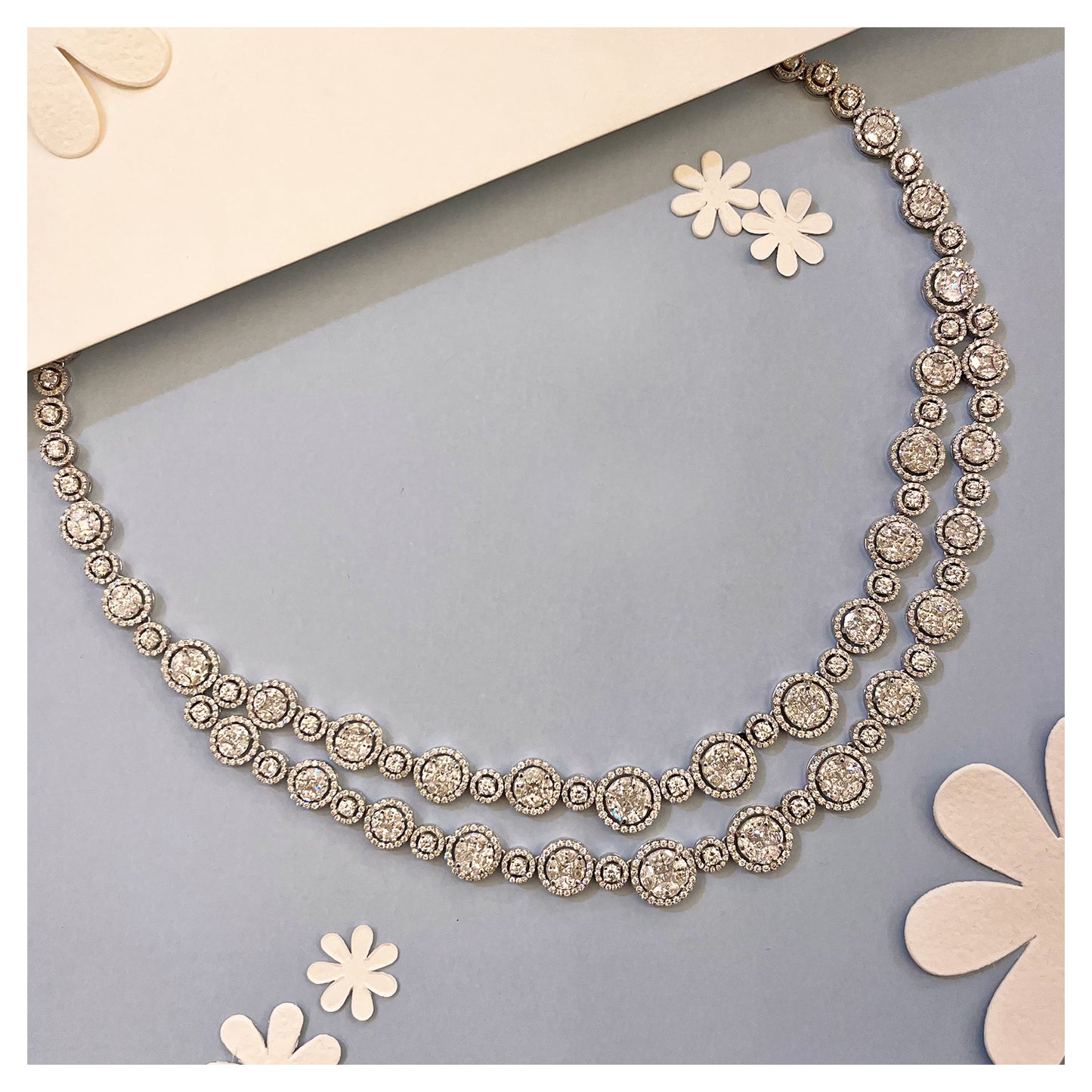 Natural Diamond Necklace