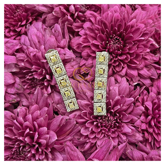 Natural Diamond Earring