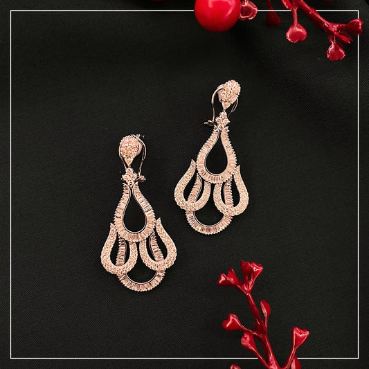 Natural Diamond Earring