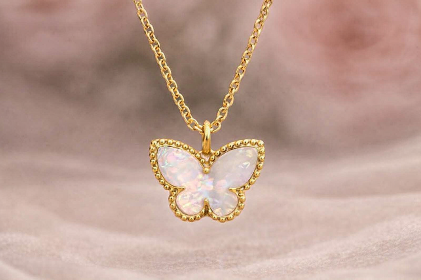 Golden Butterfly Gold Pendant Pendant
