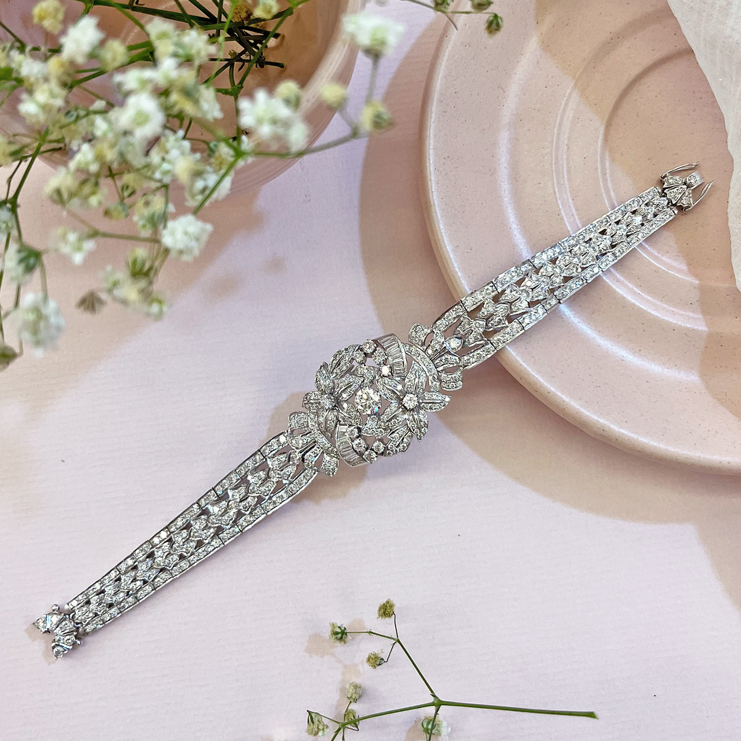 Natural Diamond Bracelet