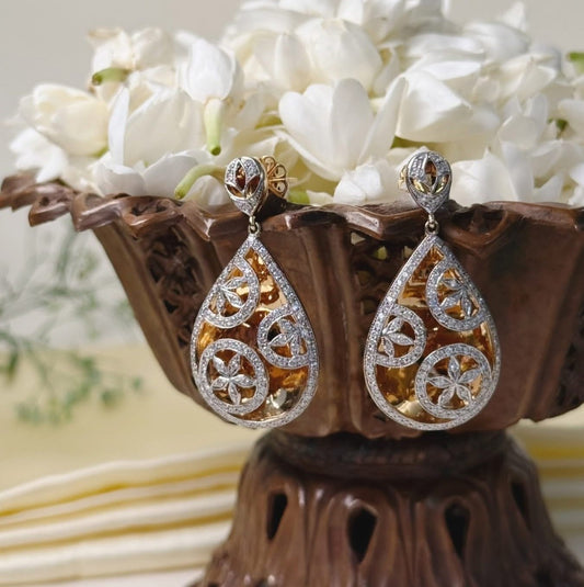 Natural Diamond Earring