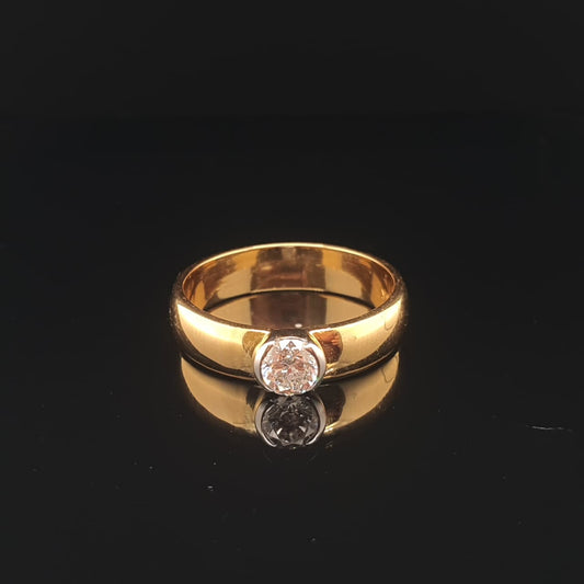 Natural Diamond Ring Band