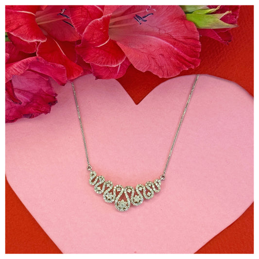Natural Diamond Soul Shine Pendant Chain