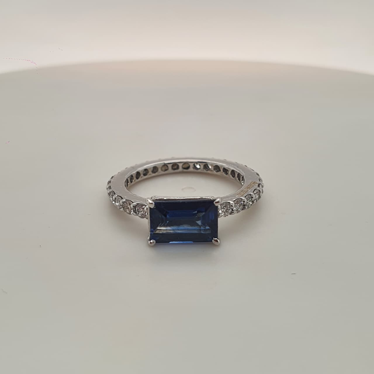 Sapphire Majesty Natural Diamond Ring