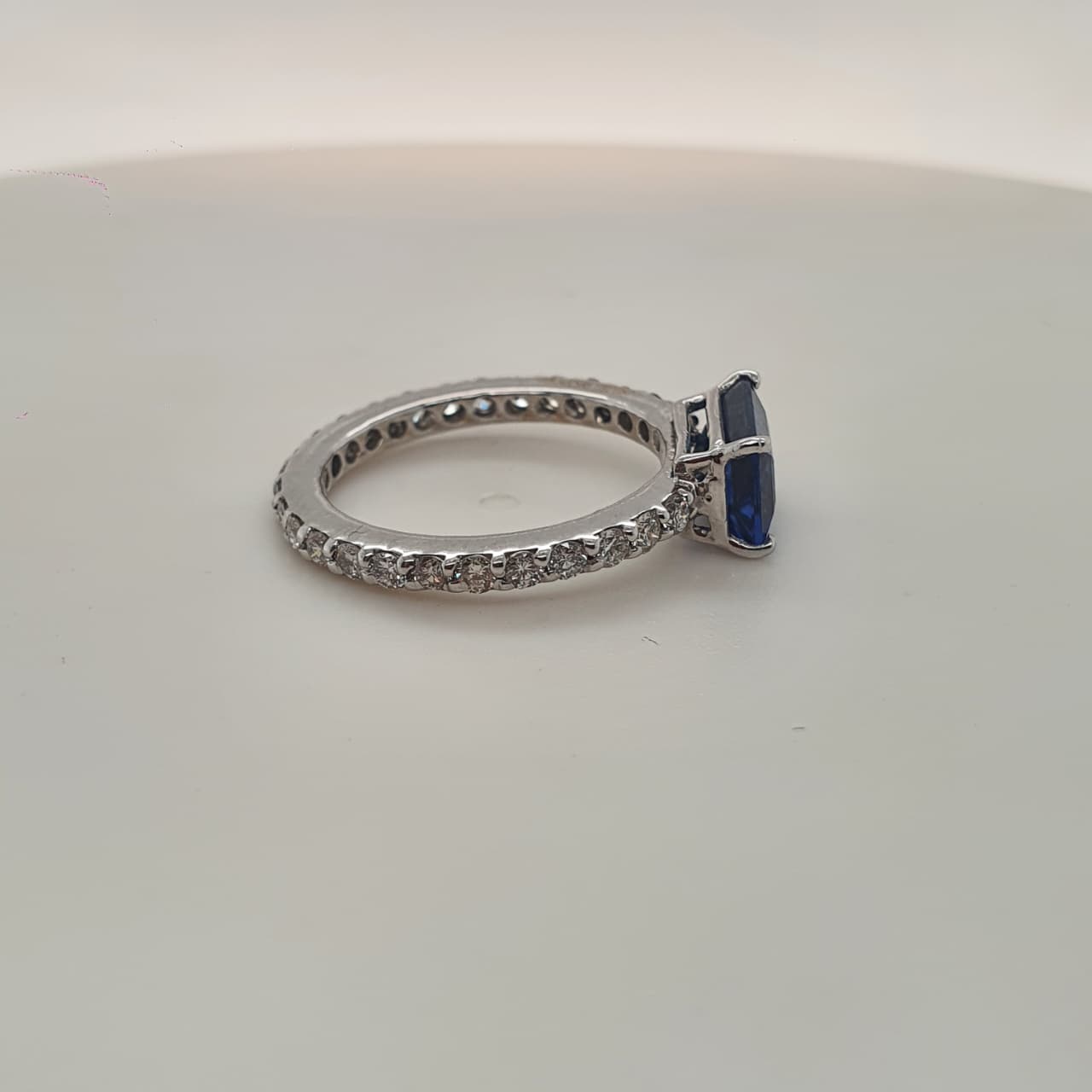 Sapphire Majesty Natural Diamond Ring