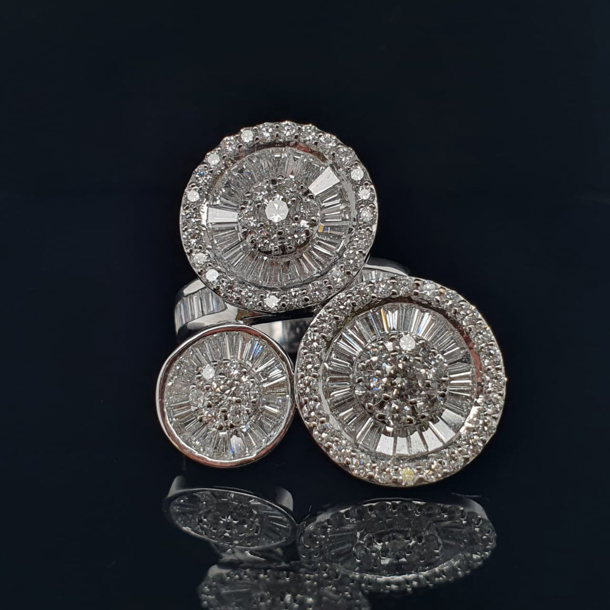 Glamour Glow Natural Diamond Cocktail Ring