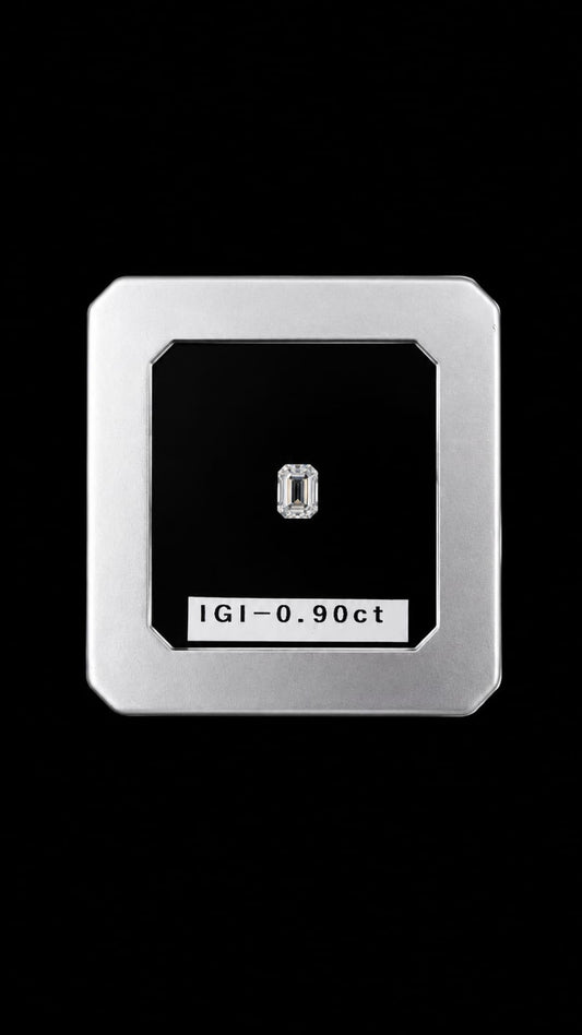 Timeless Emerald Cut Natural Diamond