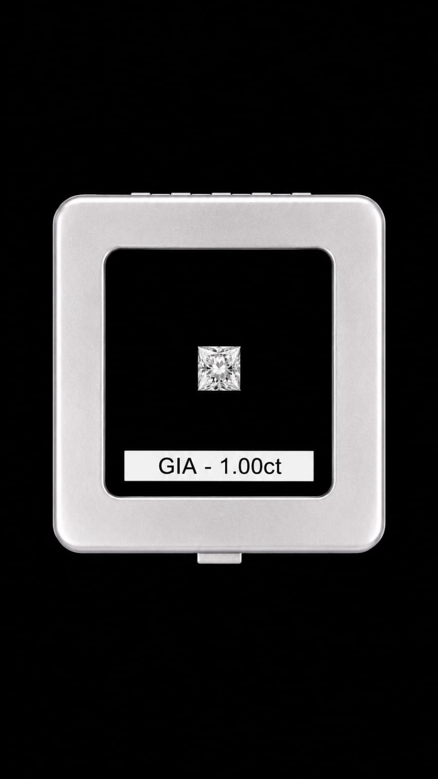 Pure Grace Natural Princess cut Diamond