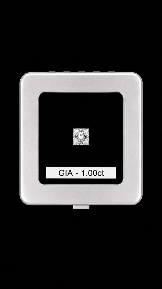 Pure Grace Natural Princess cut Diamond