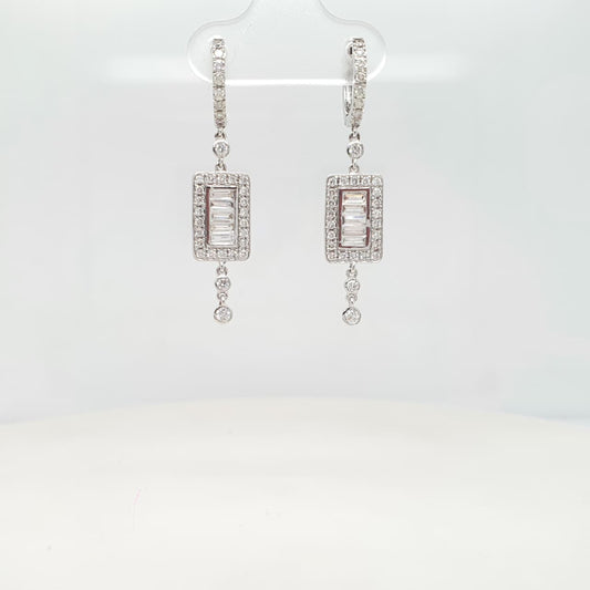 Natural Diamond Earring