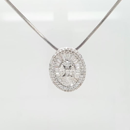Natural Diamond Pendant