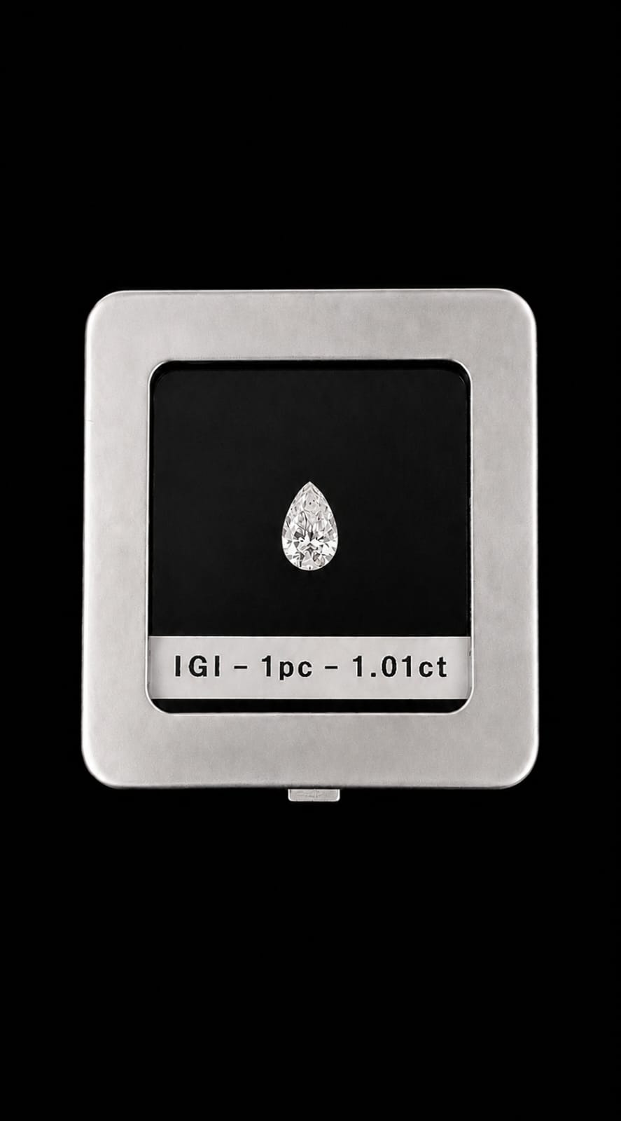 Classic IGI Natural Pear Solitaire