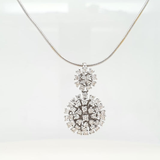 Natural Diamond Pendant