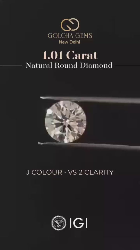 Round Natural Diamond