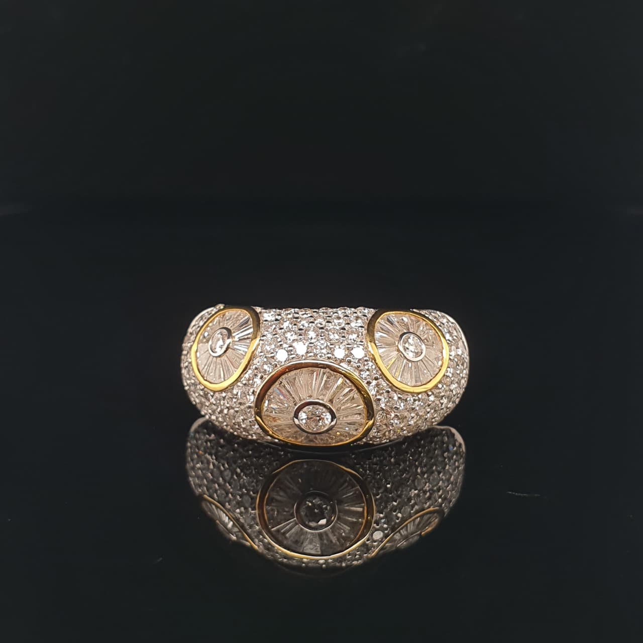 Regal Radiance Natural Diamond Band