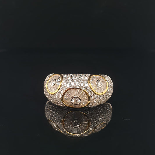 Regal Radiance Natural Diamond Band