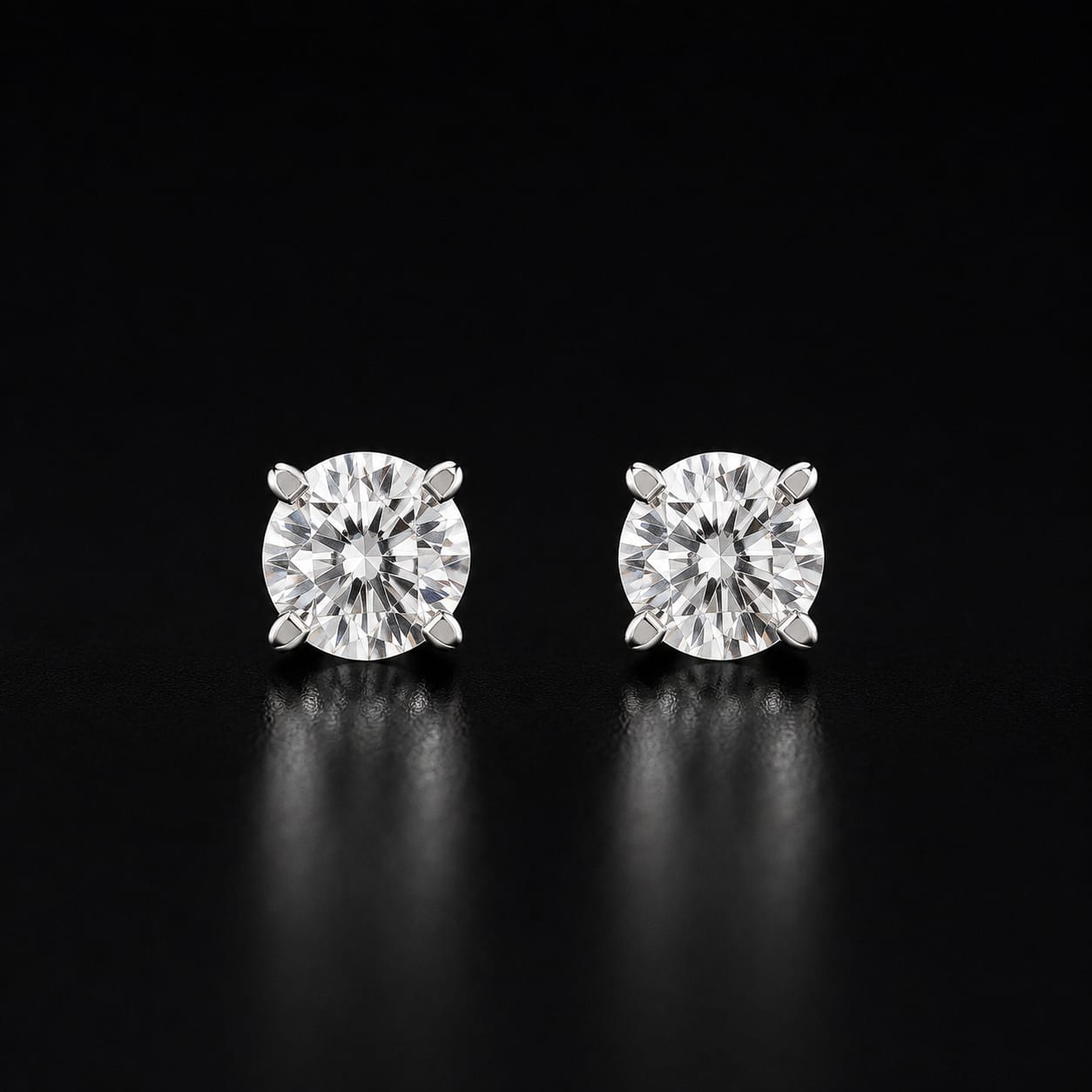 Brilliant Round Studs