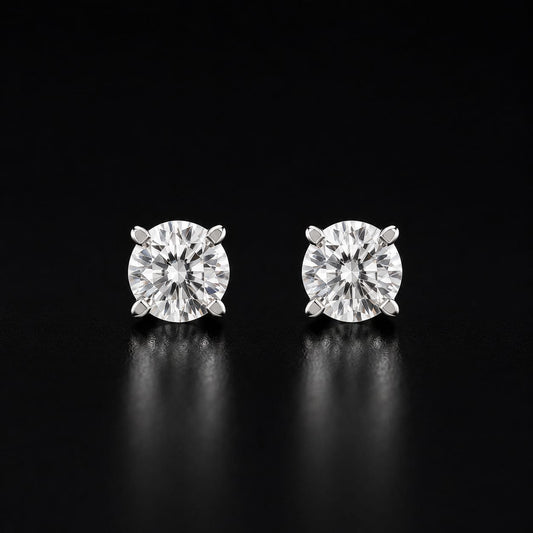 Brilliant Round Studs