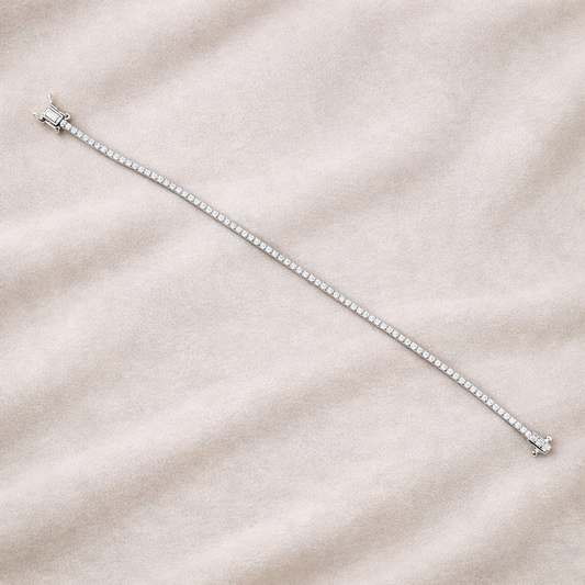 Classic Gold & Natural Diamonds Tennis Line